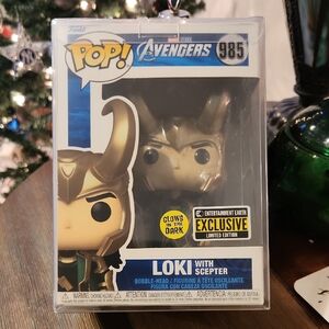Funko Pop! Loki with Gold and Black Details